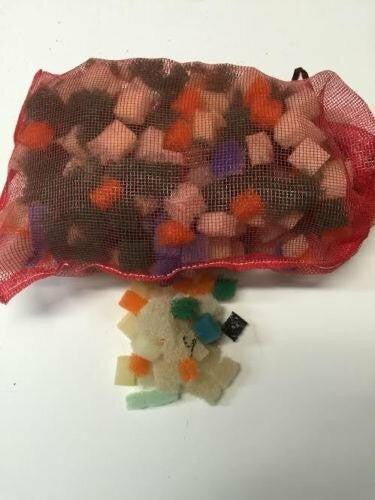 Green Vista Rainbow Koi Kubes Fish Filter Media Plus Beneficial Bacteria and Bag