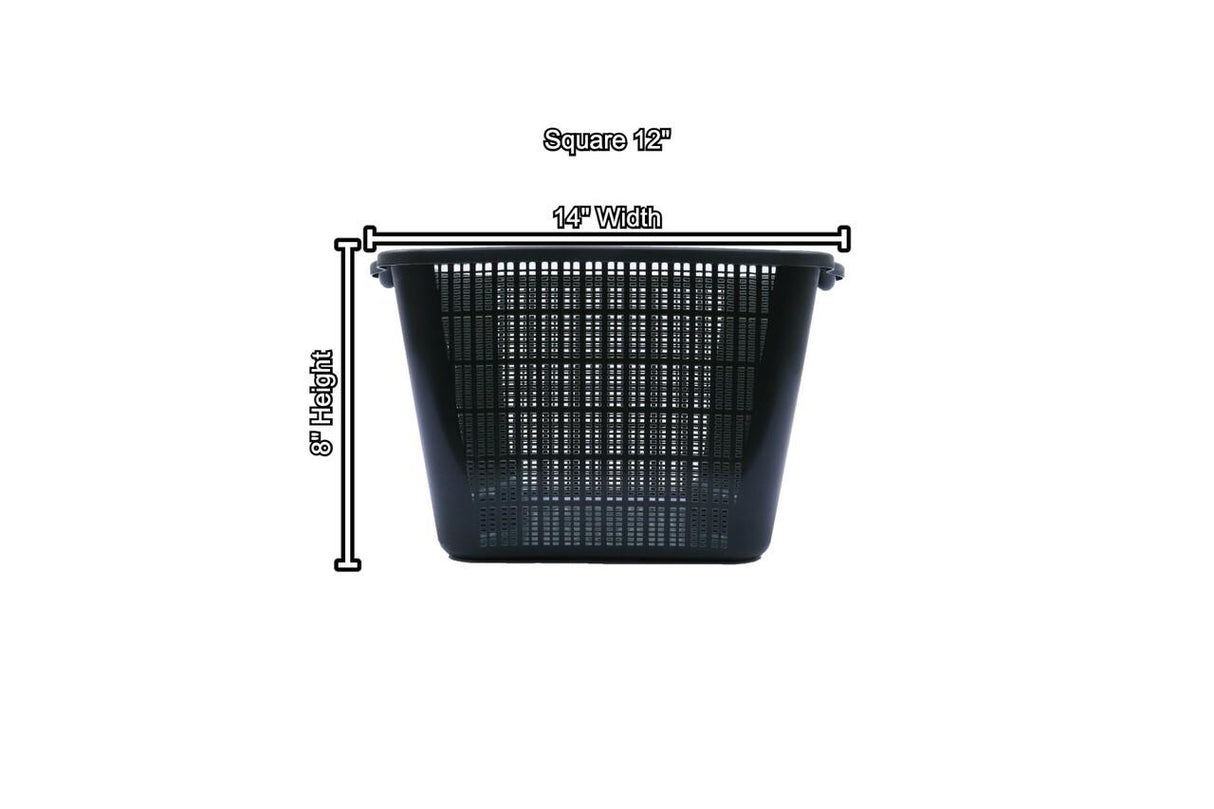 Square Rigid Mesh Aquatic Plant Pot