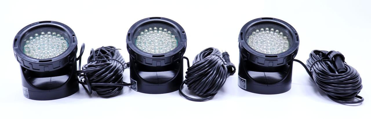 Ocean Mist Magic Pond 60 LED Color Changing Spotlights 3-Pack - Thumbnail 3