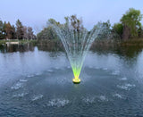 Ocean Mist PJ9000 Floating Fountain with Lights (12 LED Color Changing)