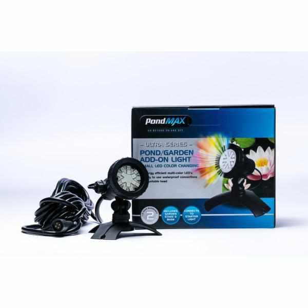 PondMAX - SMALL COLOR CHANGING POND/GARDEN LED ADD-ON LIGHT - 2 Sizes