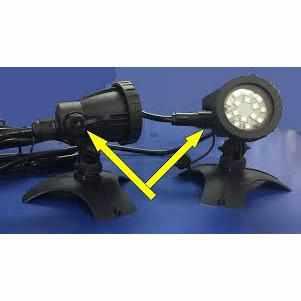PondMAX - SMALL COLOR CHANGING POND/GARDEN LED ADD-ON LIGHT - 2 Sizes