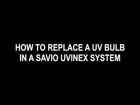 Savio Replacement UV Bulbs for Generation 5 UVinex Clarifiers