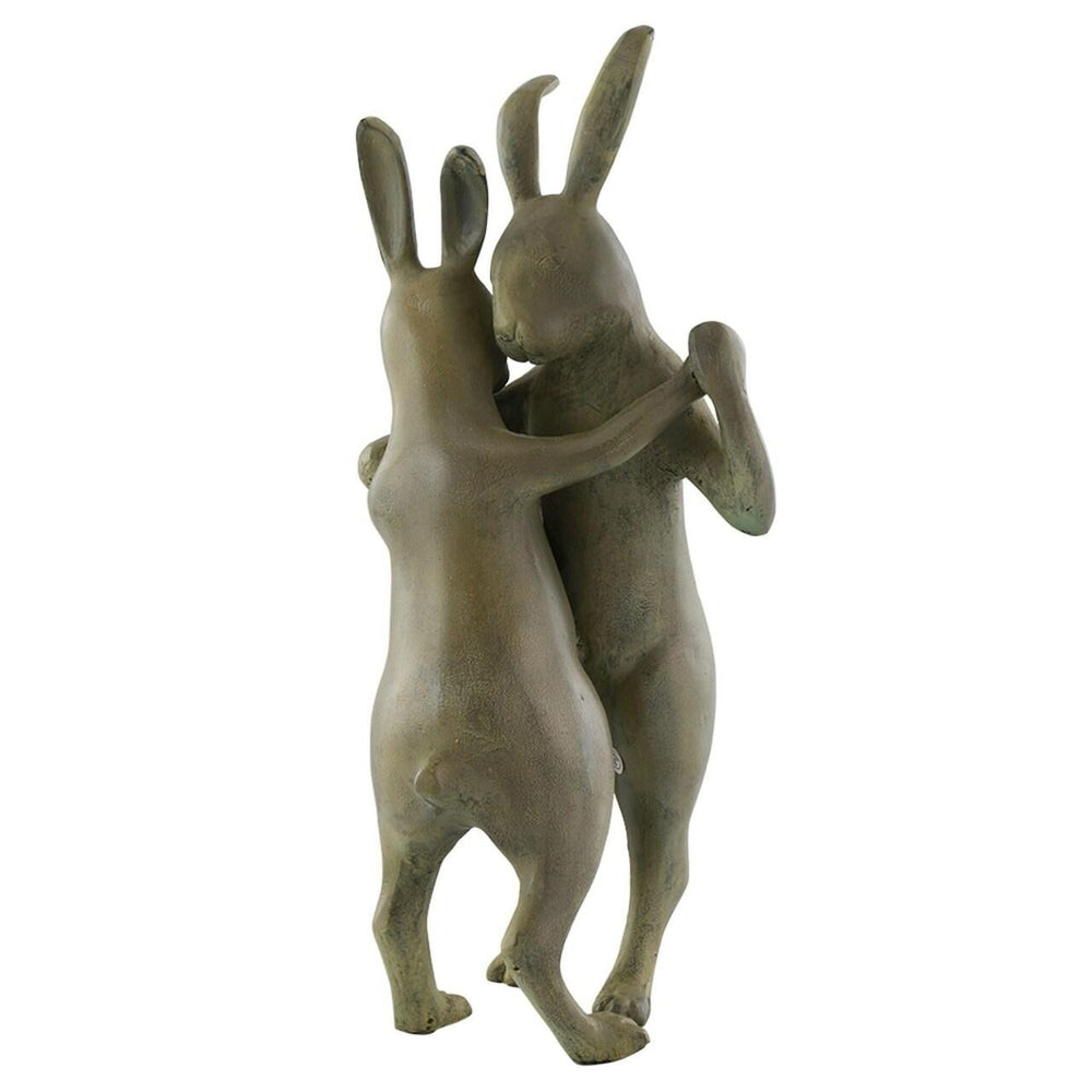 Dancing Water Rabbit Romantic Rabbits Slow Dance | Garden Sculpture – Pond and Garden Depot